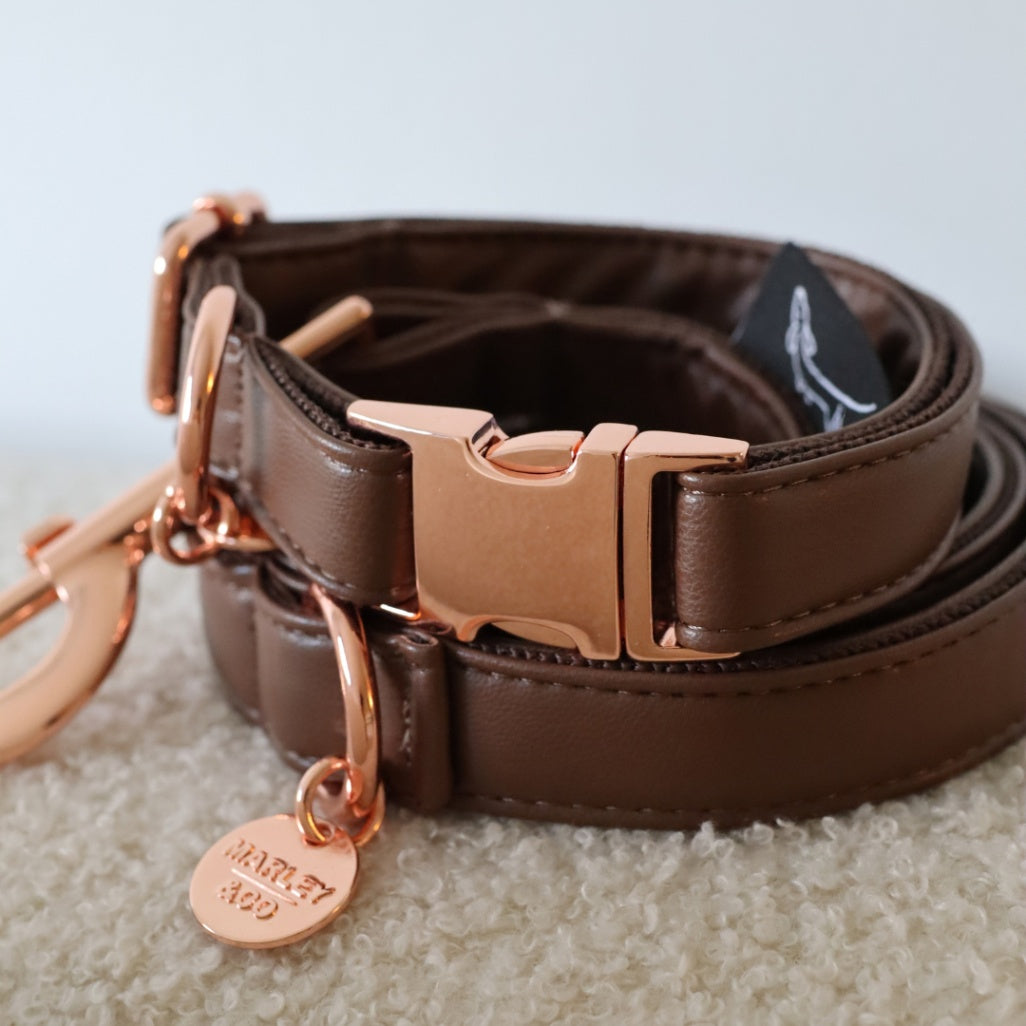Marley&co ogrlica za pse sa rosegold detaljima
