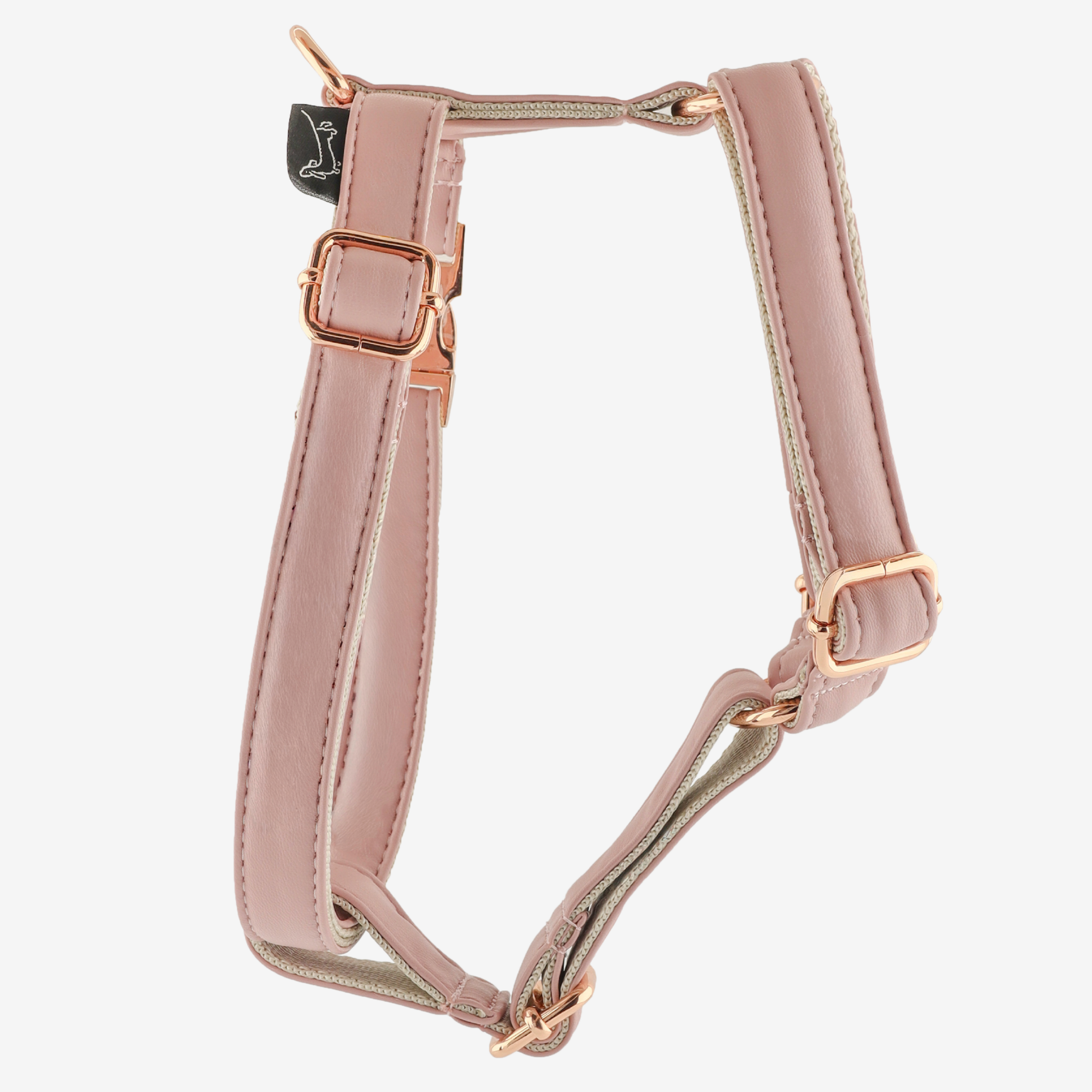 Marley and Co Rose am sa roze gold metalnim delovima modna eko koža