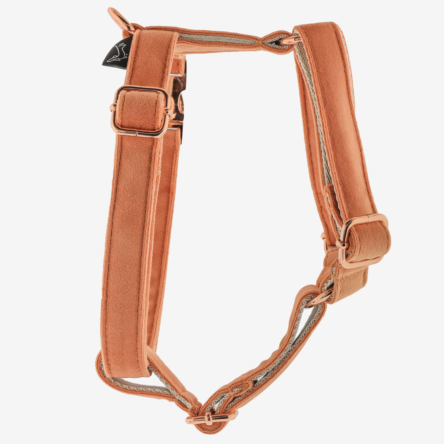 Marley and Co am sa narandžastim pliš dezenom i metalima rose gold 