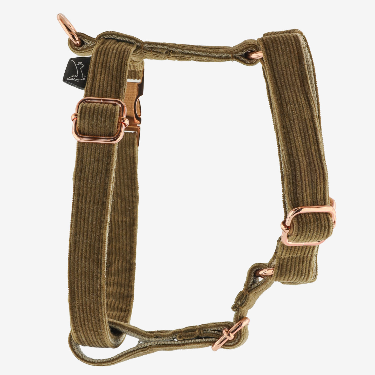 Marley and Co Mocca am u braon somot dezenu sa rose gold metalnim delovima