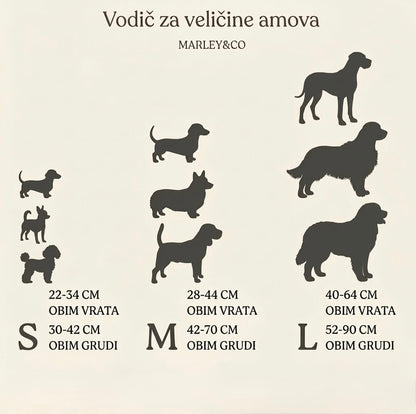 Vodič za veličine amova Marley&co