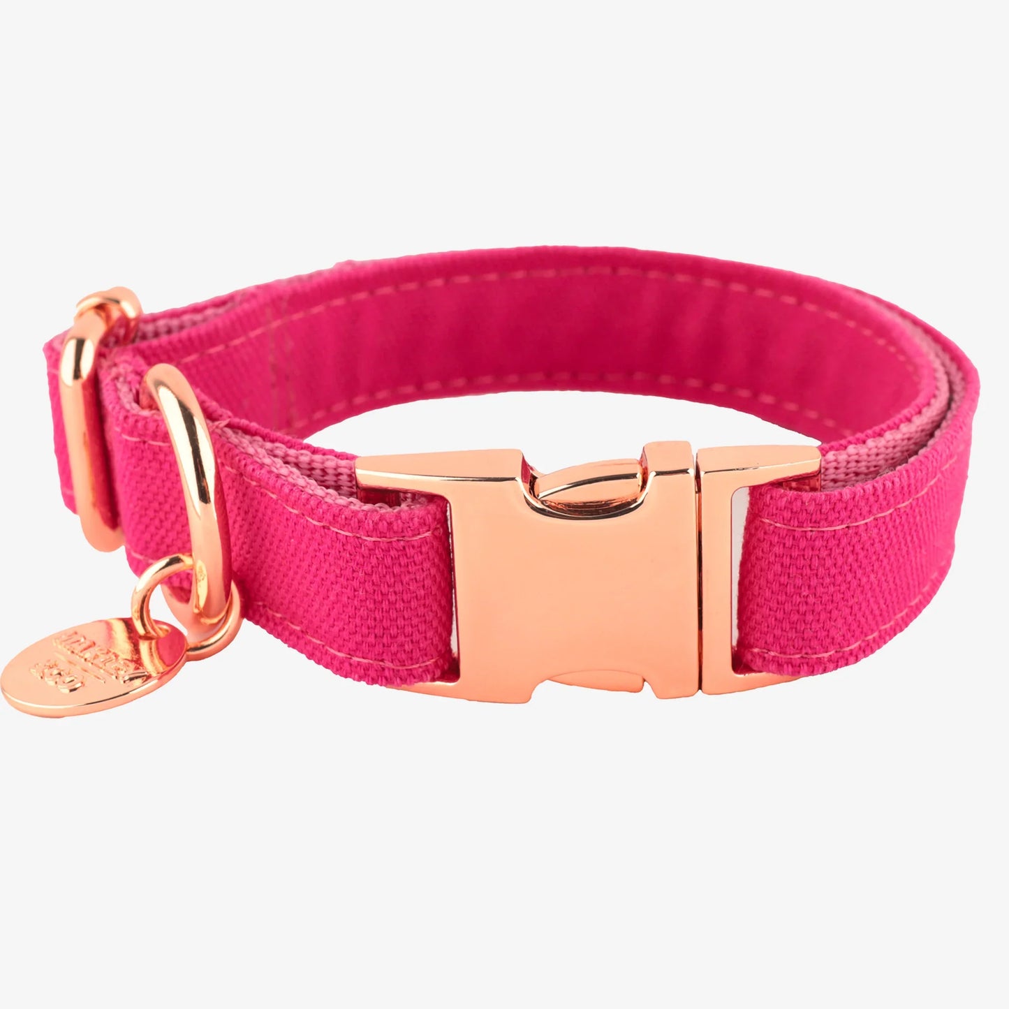 Malrey & Co Hot Pink ogrlica za pse u jarkoj pink boji